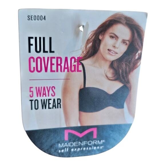 Maidenform Self Expressions Strapless 5 Ways to Wear 40DD - Picture 3 of 6